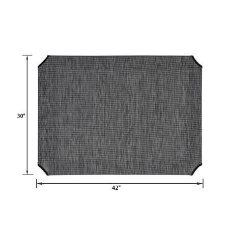 Veehoo Cooling Elevated Dog Bed Replacement Cover for CWC1803 Silver Replacements image2