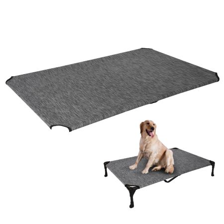 Veehoo Cooling Elevated Dog Bed Replacement Cover for CWC1803 Silver Replacement Bed Mats image1 Veehoo Cooling Elevated Dog Bed Replacement Cover for CWC1803 Silver Replacement Bed Mats image1