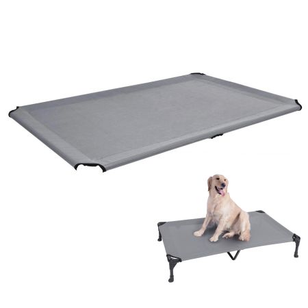 Veehoo Cooling Elevated Dog Bed Replacement Cover for CWC1803 Gray Replacements image1 Veehoo Cooling Elevated Dog Bed Replacement Cover for CWC1803 Gray Replacements image1