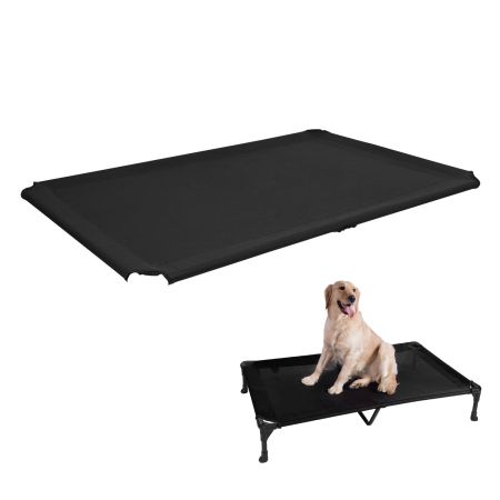 Veehoo Cooling Elevated Dog Bed Replacement Cover for CWC1803 Black Replacement Bed Mats image1 Veehoo Cooling Elevated Dog Bed Replacement Cover for CWC1803 Black Replacement Bed Mats image1