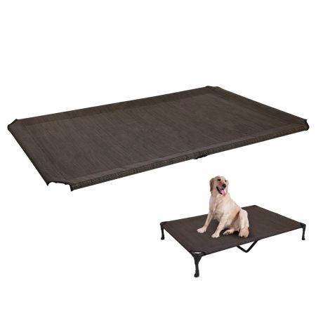 Veehoo Cooling Elevated Dog Bed Replacement Cover for CWC1803 Brown Replacements image1 Veehoo Cooling Elevated Dog Bed Replacement Cover for CWC1803 Brown Replacements image1