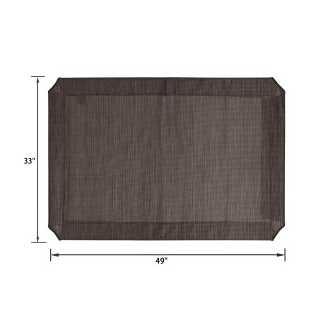 Veehoo Cooling Elevated Dog Bed Replacement Cover for CWC1803 Brown Replacements image2 Veehoo Cooling Elevated Dog Bed Replacement Cover for CWC1803 Brown Replacements image2