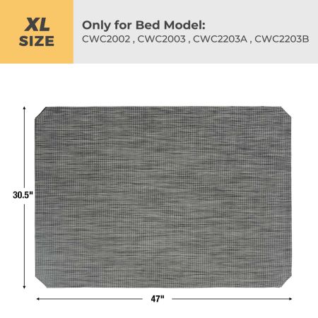 Veehoo Dog Bed Cover for CWC2002 & CWC2003 & CWC2203A & CWC2203B Silver Replacements image6 Veehoo Dog Bed Cover for CWC2002 & CWC2003 & CWC2203A & CWC2203B Silver Replacements image6