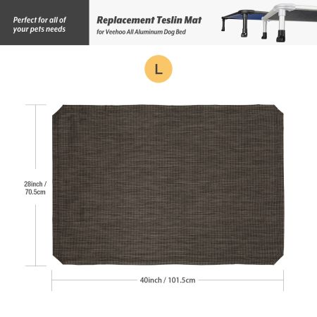 Veehoo Dog Bed Cover for CWC2002 & CWC2003 & CWC2203A & CWC2203B Brown Replacements image3