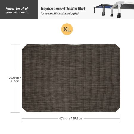 Veehoo Dog Bed Cover for CWC2002 & CWC2003 & CWC2203A & CWC2203B Brown Replacements image3
