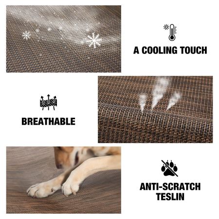 Veehoo Dog Bed Cover for CWC2002 & CWC2003 & CWC2203A & CWC2203B Brown Replacements image3 Veehoo Dog Bed Cover for CWC2002 & CWC2003 & CWC2203A & CWC2203B Brown Replacements image3