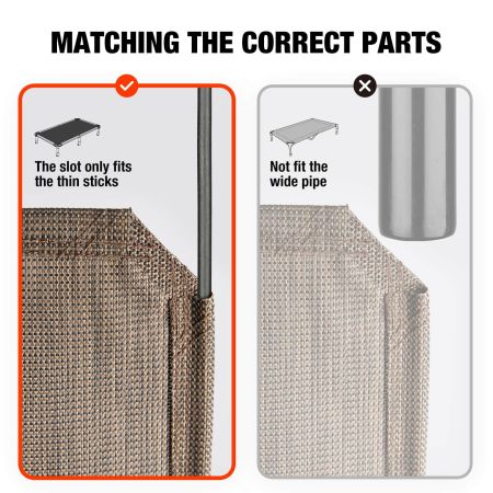 Veehoo Dog Bed Cover for CWC2002 & CWC2003 & CWC2203A & CWC2203B Brown Replacements image4 Veehoo Dog Bed Cover for CWC2002 & CWC2003 & CWC2203A & CWC2203B Brown Replacements image4