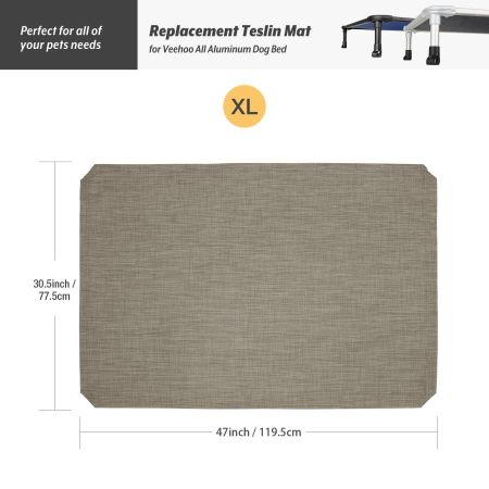 Veehoo Dog Bed Cover for CWC2002 & CWC2003 & CWC2203A & CWC2203B Beige Replacements image3 Veehoo Dog Bed Cover for CWC2002 & CWC2003 & CWC2203A & CWC2203B Beige Replacements image3