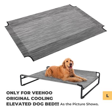 Veehoo Elevated Dog Bed Replacement Cover for CWC2201 Silver Replacements image6 Veehoo Elevated Dog Bed Replacement Cover for CWC2201 Silver Replacements image6