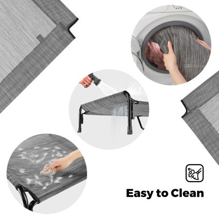  Veehoo Elevated Dog Bed Replacement Cover for CWC2204 Replacement Bed Mats image8