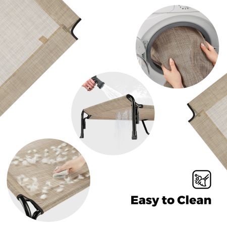 Veehoo Elevated Dog Bed Replacement Cover for CWC2204 Beige Replacements image5 Veehoo Elevated Dog Bed Replacement Cover for CWC2204 Beige Replacements image5