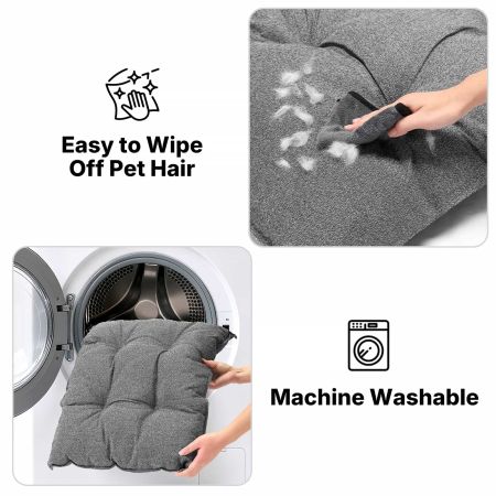 Veehoo Chew Proof Washable Dog Crate Bed Sales image4 Veehoo Chew Proof Washable Dog Crate Bed Sales image4