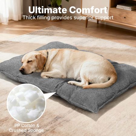 Veehoo Chew Proof Washable Dog Crate Bed Sales image5 Veehoo Chew Proof Washable Dog Crate Bed Sales image5