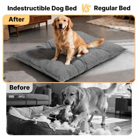 Veehoo Chew Proof Washable Dog Crate Bed Sales image7 Veehoo Chew Proof Washable Dog Crate Bed Sales image7