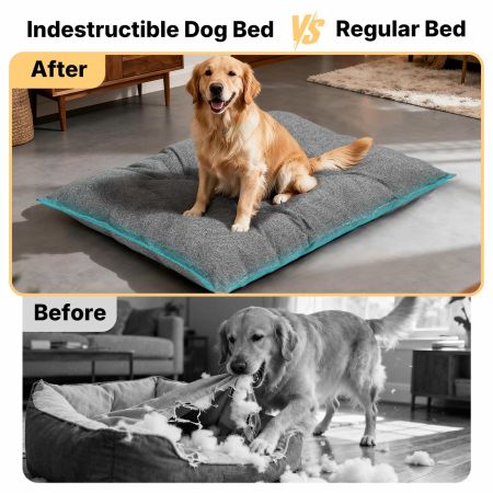 Veehoo Chew Proof Washable Dog Crate Bed Sales image9 Veehoo Chew Proof Washable Dog Crate Bed Sales image9