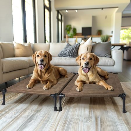 Veehoo 2 Pack Elevated Dog Bed image1