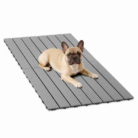 Veehoo Waterproof Outdoor Flooring Decking for Dog Kennels image1