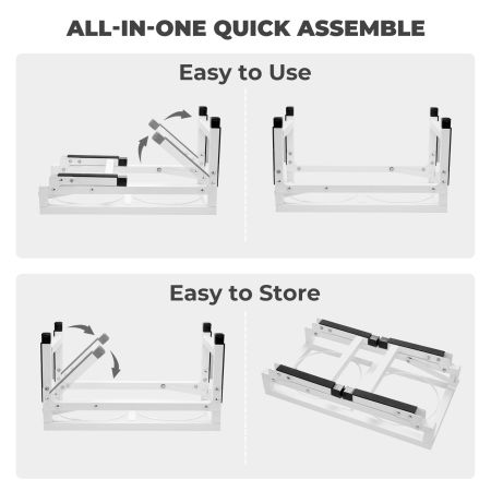 Veehoo Elevated Adjustable Raised Dog Bowls Black Bowls & Feeders image5