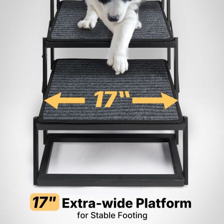 Veehoo Heavy Duty Foldable Dog Steps for Large Dogs & SUVs Sales image7