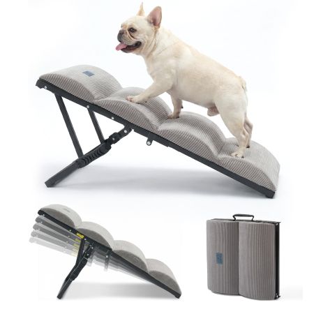 Veehoo Foldable Dog Ramp for Bed & Couch Sales image2 Veehoo Foldable Dog Ramp for Bed & Couch Sales image2