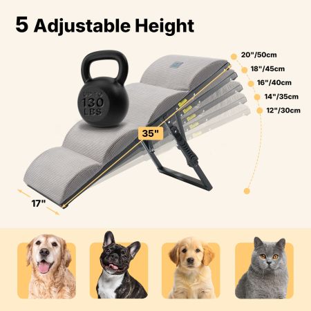 Veehoo Foldable Dog Ramp for Bed & Couch Sales image3 Veehoo Foldable Dog Ramp for Bed & Couch Sales image3