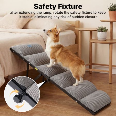 Veehoo Foldable Dog Ramp for Bed & Couch Sales image7 Veehoo Foldable Dog Ramp for Bed & Couch Sales image7