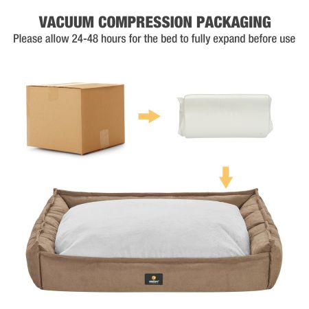 Veehoo Technical Cloth Three-sided Dog Bed Green Beds & Condos image3 Veehoo Technical Cloth Three-sided Dog Bed Green Beds & Condos image3