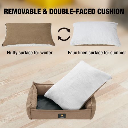 Veehoo Technical Cloth Three-sided Dog Bed Green Beds & Condos image5 Veehoo Technical Cloth Three-sided Dog Bed Green Beds & Condos image5