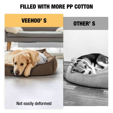 Veehoo Technical Cloth Three-sided Dog Bed Green Beds & Condos image6 Veehoo Technical Cloth Three-sided Dog Bed Green Beds & Condos image6