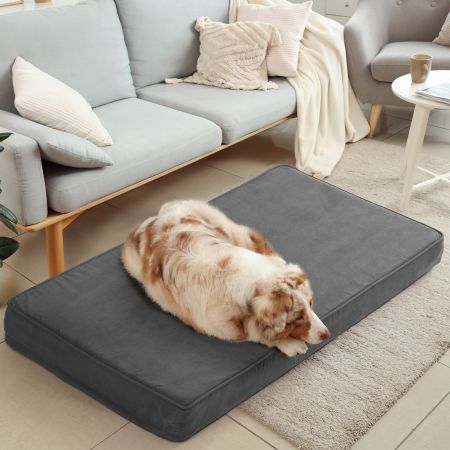 Veehoo Orthopedic Dog Pillow Bed with Memory Foam image1