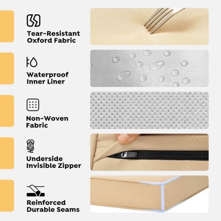 Veehoo Orthopedic Dog Pillow Bed with Memory Foam Brown Sales image6 Veehoo Orthopedic Dog Pillow Bed with Memory Foam Brown Sales image6