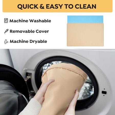 Veehoo Orthopedic Dog Pillow Bed with Memory Foam Brown Sales image7 Veehoo Orthopedic Dog Pillow Bed with Memory Foam Brown Sales image7