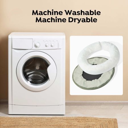 Veehoo Calming Donut Cat Dog Bed Green Beds & Condos image5 Veehoo Calming Donut Cat Dog Bed Green Beds & Condos image5