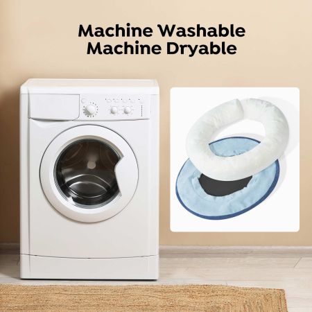 Veehoo Calming Donut Cat Dog Bed Blue Beds & Condos image7 Veehoo Calming Donut Cat Dog Bed Blue Beds & Condos image7