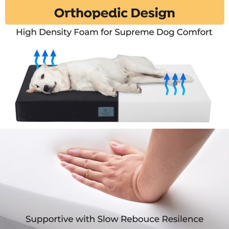 Veehoo Indestructible Dog Bed for Crate Black Sales image4