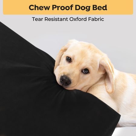 Veehoo Indestructible Dog Bed for Crate Black Sales image6