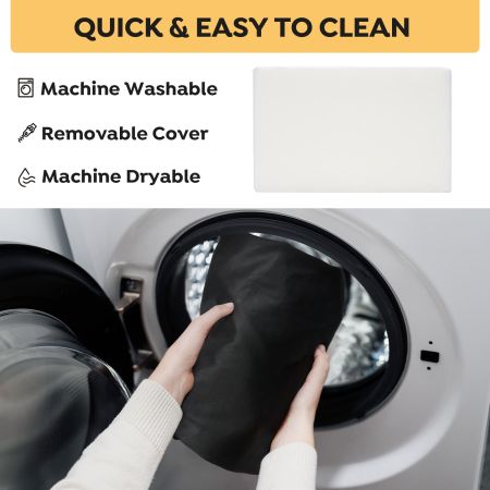 Veehoo Indestructible Dog Bed for Crate Black Sales image8