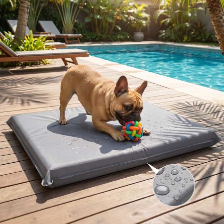 Veehoo Waterproof Double-Sided Dog Crate Mat image1