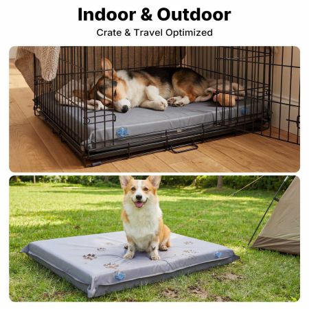 Veehoo Waterproof Double-Sided Dog Crate Mat Gray Sales image8 Veehoo Waterproof Double-Sided Dog Crate Mat Gray Sales image8