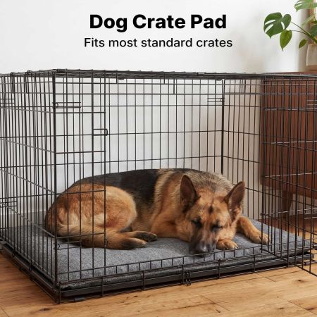 Veehoo Chew Proof Dog Crate Pad for Kennels image1