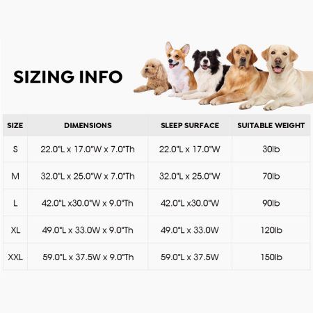 Veehoo Cooling Elevated Dog Bed with No-slip Rubber Feet Brown Elevated Cooling Beds image10 Veehoo Cooling Elevated Dog Bed with No-slip Rubber Feet Brown Elevated Cooling Beds image10