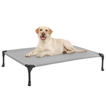 Veehoo Outdoor Cooling Elevated Dog Bed in Multiple Sizes and Colors Gray New Arrivals image1 Veehoo Outdoor Cooling Elevated Dog Bed in Multiple Sizes and Colors Gray New Arrivals image1