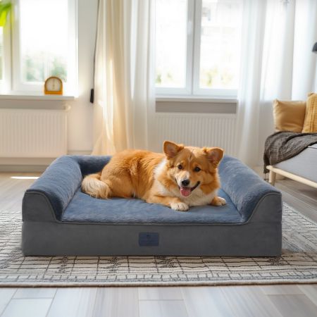 Veehoo Full Support Orthopedic Sofa Dog Bed image1