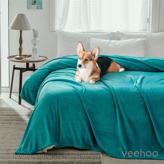 Veehoo Soft Fleece Dog Blankets