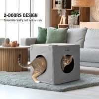 Veehoo Cat Bed House for Indoor Cats