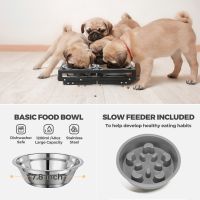 Veehoo Adjustable Elevated Dog Bowls