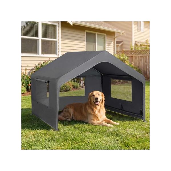 Veehoo Extra Large Outdoor Dog House with UV Protection-User Manual