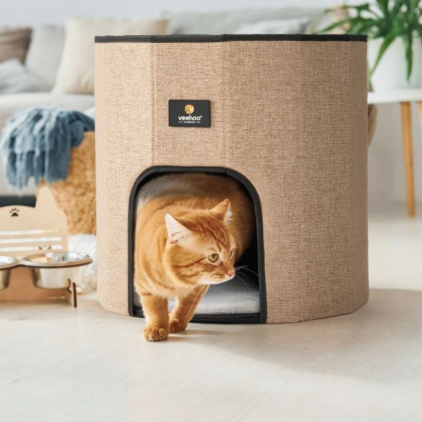 Veehoo Modern Foldable Cat Condo-User Manual