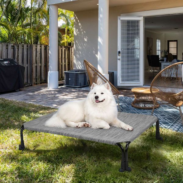 Veehoo Sturdy Elevated Dog Bed with Double Bed Legs-User Manual