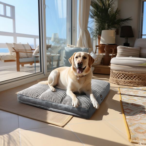 Veehoo Orthopedic Dog Pillow Bed with Removable Cover-User Manual